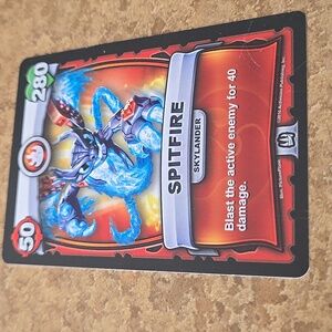 Skylanders BATTLECAST Card: SPITFIRE 1 Card